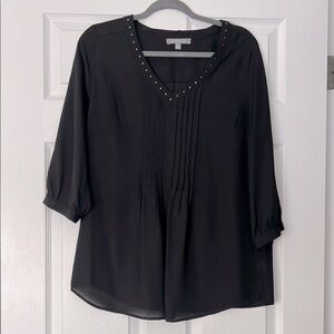 Elegant Black Women's Top